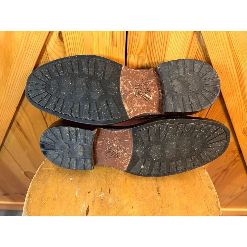 Johnson & Murphy J&M Est 1850 Men's Size 10M Brown Leather Chukka Boot